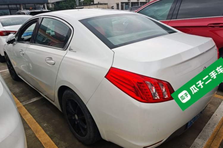 Used Peugeot 508 2012 2.0L Automatic Sunroof Classic Edition Rear Left 45 Deg