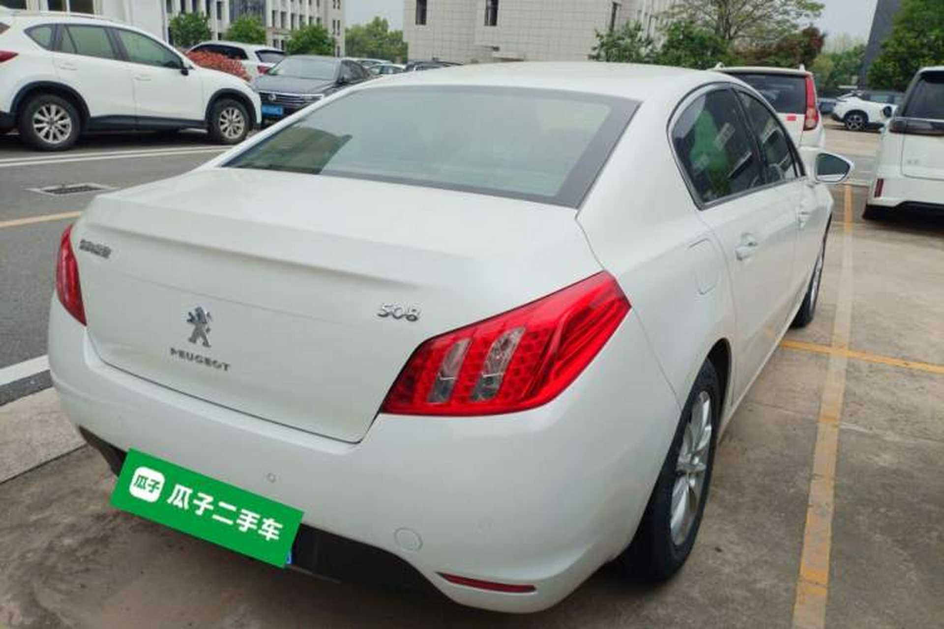 Used Peugeot 508 2012 2.0L Automatic Sunroof Classic Edition Rear Right 45 Deg