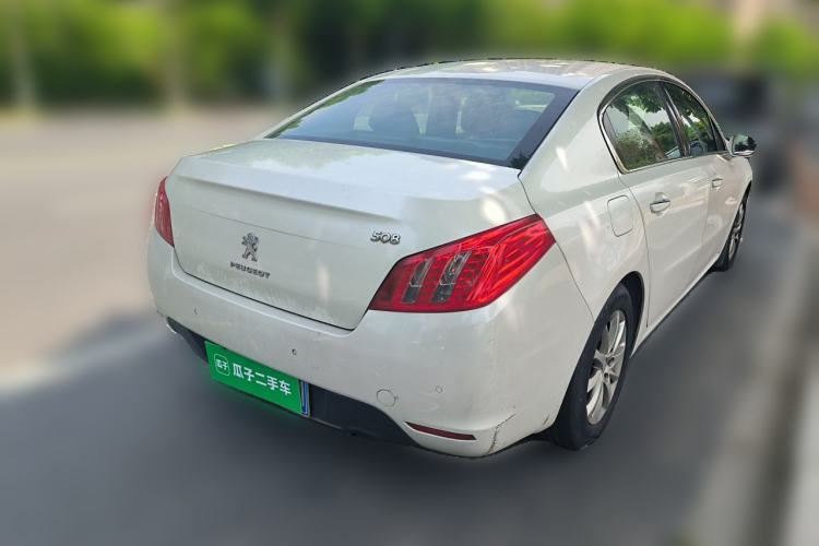 Used Peugeot 508 2012 2.0L Automatic Sunroof Classic Edition Rear Right 45 Deg