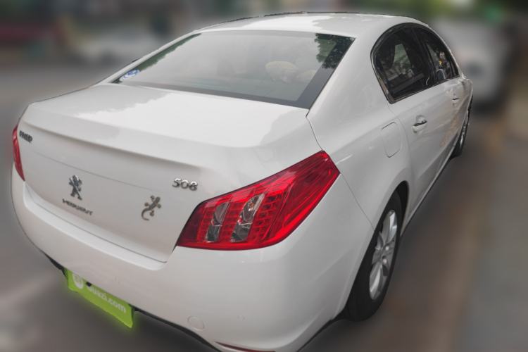 Used Peugeot 508 2012 2.0L Automatic Sunroof Classic Edition Rear Right 45 Deg