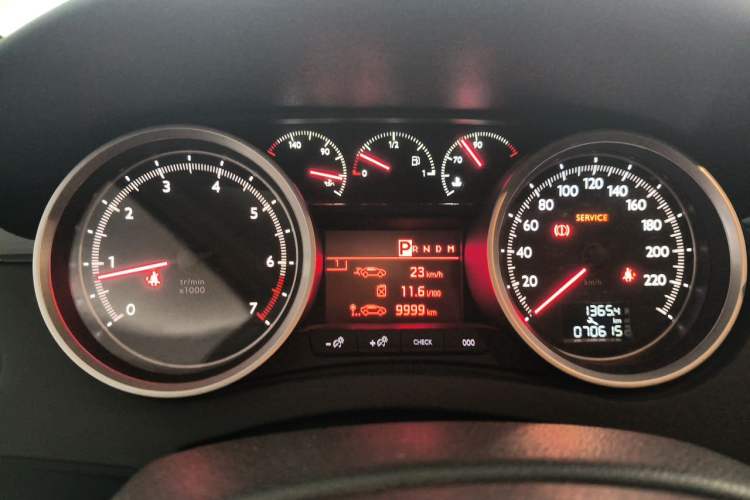 Used Peugeot 508 2013 2.0L 2nd Anniversary Edition with Automatic Sunroof – Classic Version Instrument Cluster