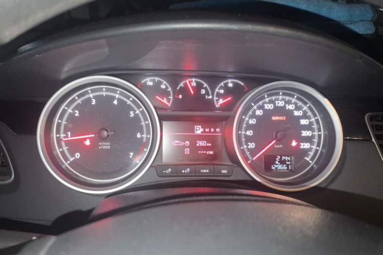 Used Peugeot 508 2013 2.0L 2nd Anniversary Edition with Automatic Sunroof – Classic Version Instrument Cluster