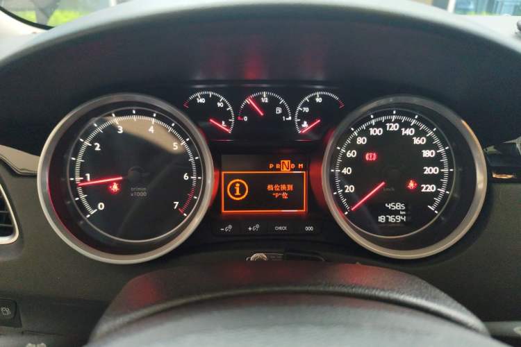 Used Peugeot 508 2013 2.0L 2nd Anniversary Edition with Automatic Sunroof – Classic Version Instrument Cluster