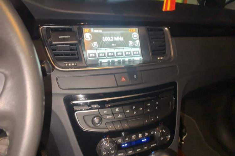 Used Peugeot 508 2013 2.3L 2nd Anniversary Edition Automatic Flagship Model Audio And AC Panel