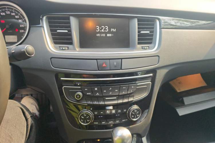 Used Peugeot 508 2013 2.3L 2nd Anniversary Edition Automatic Flagship Model Audio And AC Panel