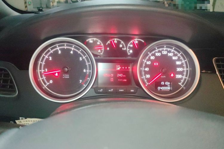 Used Peugeot 508 2013 2.0L 2nd Anniversary Edition with Automatic Sunroof – Classic Version Instrument Cluster