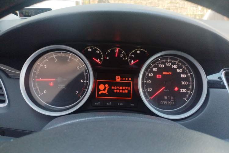 Used Peugeot 508 2013 2.0L 2nd Anniversary Edition with Automatic Sunroof – Classic Version Instrument Cluster