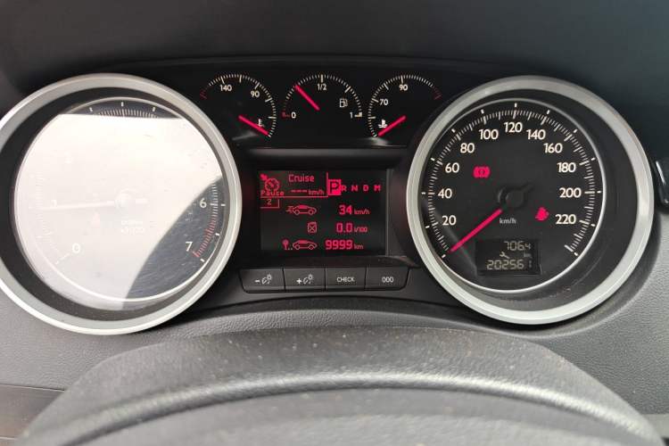 Used Peugeot 508 2013 2.0L 2nd Anniversary Edition Automatic Smart Enjoyment Version Instrument Cluster