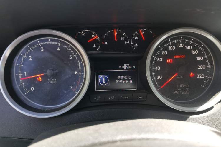 Used Peugeot 508 2013 2.3L 2nd Anniversary Edition Automatic Flagship Model Instrument Cluster