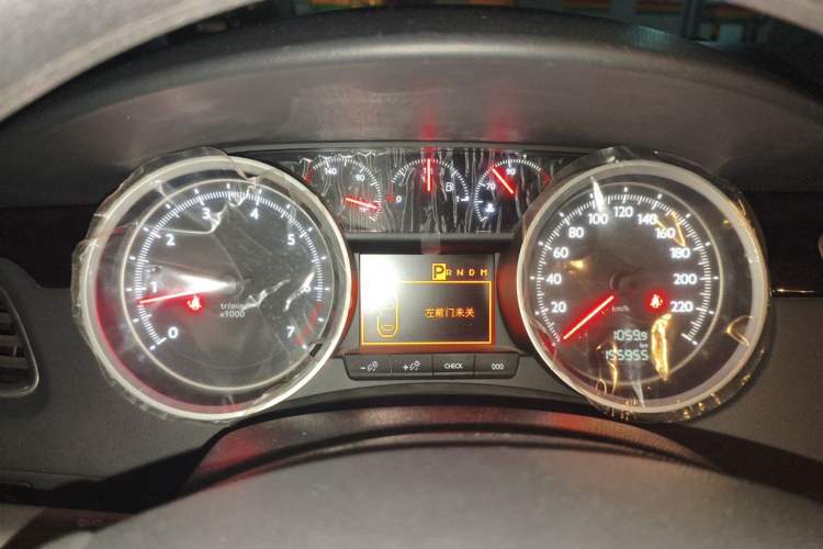 Used Peugeot 508 2013 2.0L 2nd Anniversary Edition with Automatic Sunroof – Classic Version Instrument Cluster
