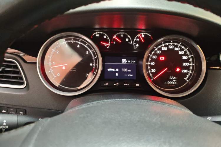 Used Peugeot 508 2013 2.3L 2nd Anniversary Edition Automatic Flagship Model Instrument Cluster