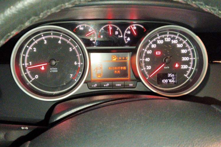 Used Peugeot 508 2013 2.0L 2nd Anniversary Edition with Automatic Sunroof – Classic Version Instrument Cluster