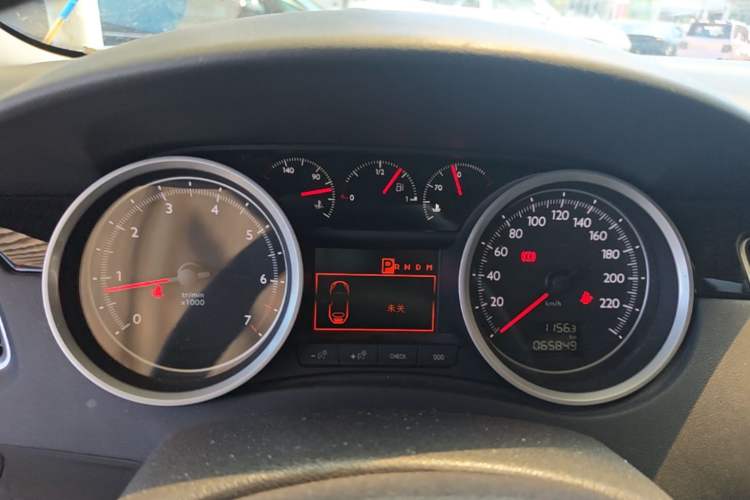 Used Peugeot 508 2013 2.0L 2nd Anniversary Edition Automatic Smart Enjoyment Version Instrument Cluster