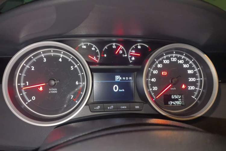 Used Peugeot 508 2013 2.3L 2nd Anniversary Edition Automatic Flagship Model Instrument Cluster