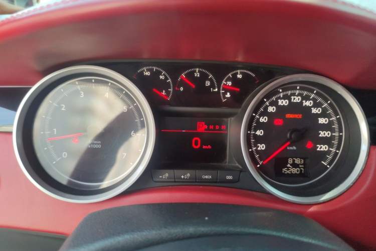 Used Peugeot 508 2013 2.0L 2nd Anniversary Edition with Automatic Sunroof – Classic Version Instrument Cluster