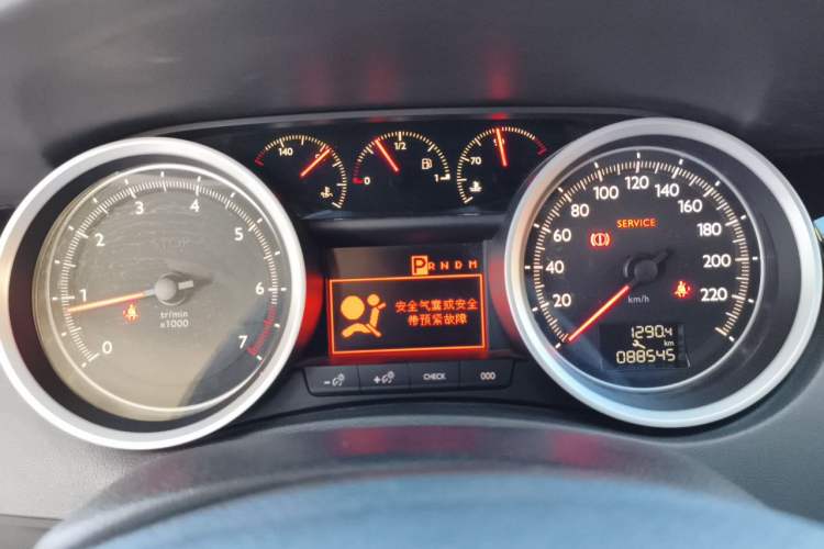 Used Peugeot 508 2013 2.0L 2nd Anniversary Edition with Automatic Sunroof – Classic Version Instrument Cluster