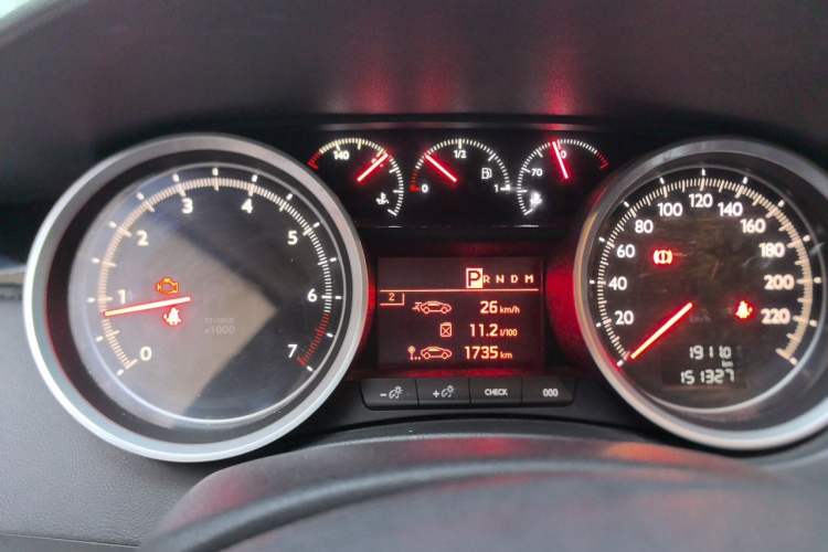 Used Peugeot 508 2013 2.0L 2nd Anniversary Edition with Automatic Sunroof – Classic Version Instrument Cluster