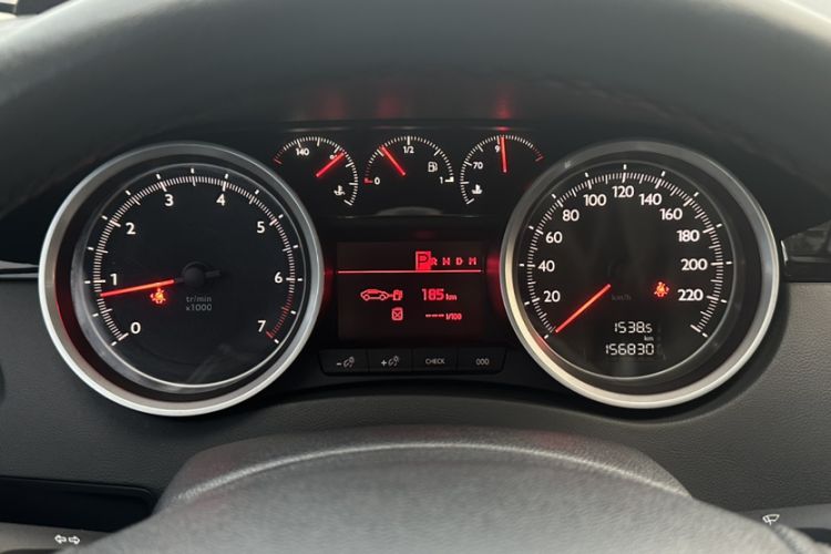 Used Peugeot 508 2013 2.3L 2nd Anniversary Automatic Smart Edition Odometer Close Up