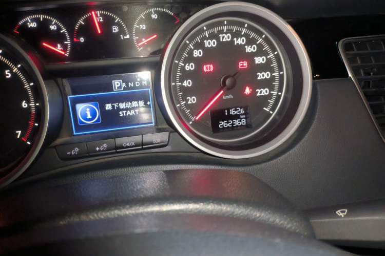 Used Peugeot 508 2013 2.3L 2nd Anniversary Automatic Smart Edition Odometer Close Up