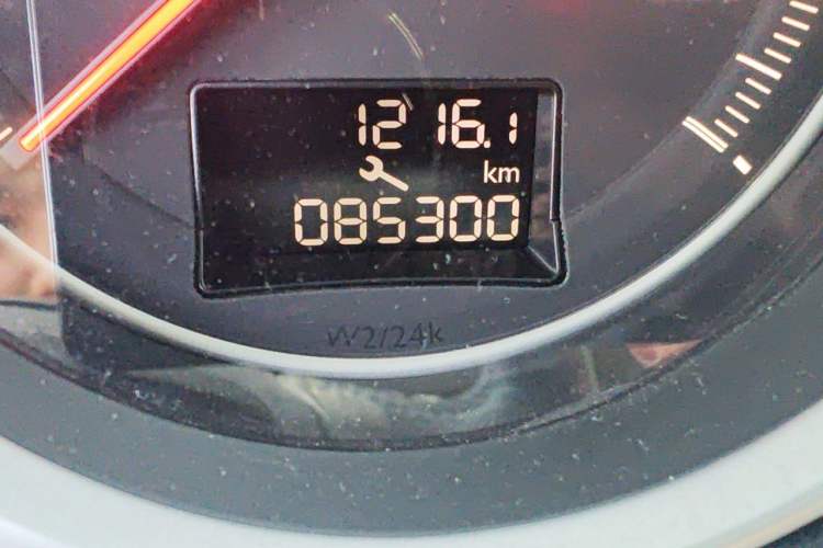 Used Peugeot 508 2013 2.0L 2nd Anniversary Edition Automatic Smart Enjoyment Version Odometer Close Up