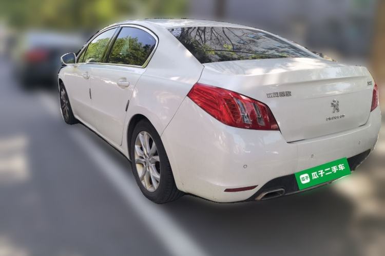 Used Peugeot 508 2013 2.3L 2nd Anniversary Edition Automatic Flagship Model Rear Left 45 Deg
