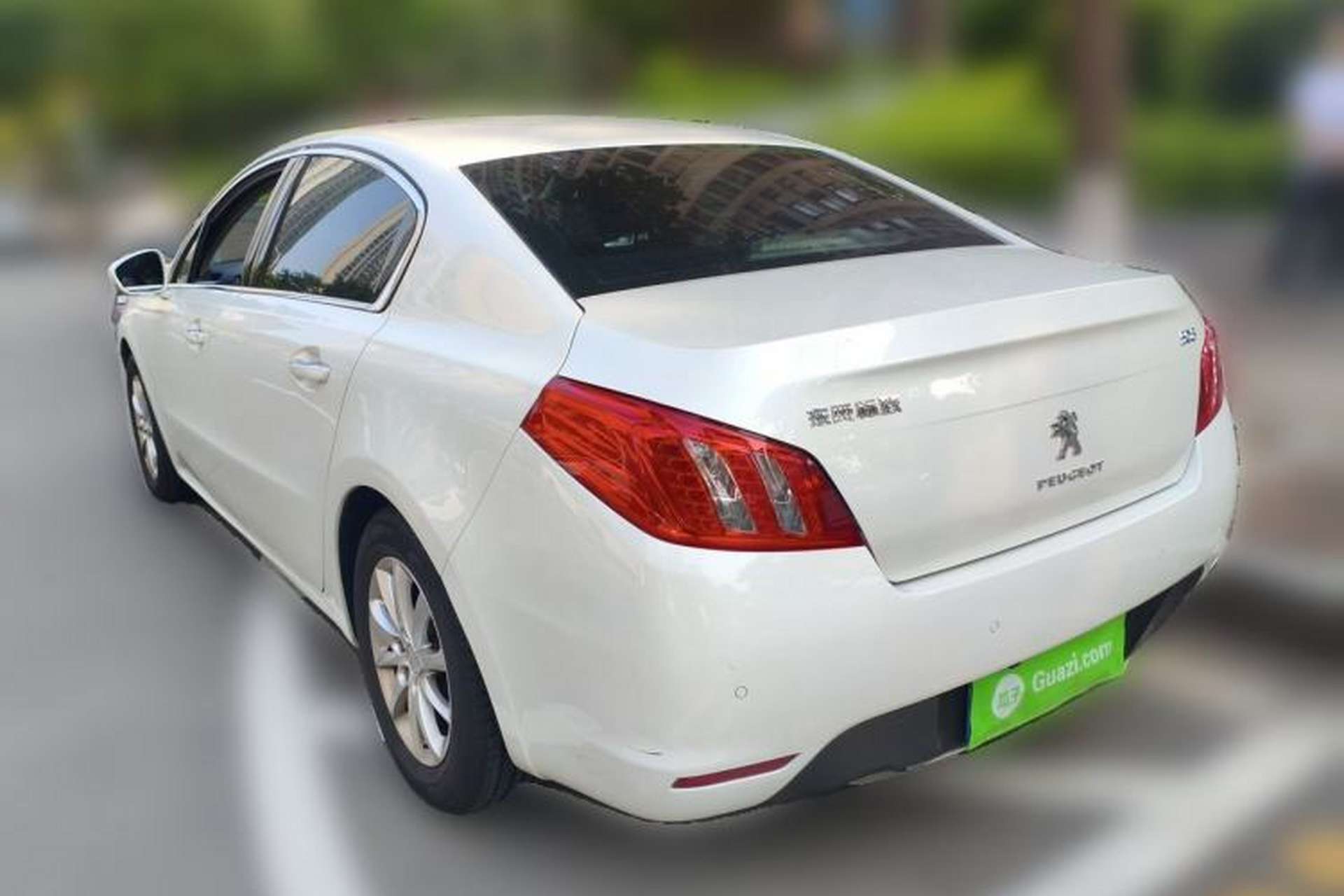 Used Peugeot 508 2013 2.0L 2nd Anniversary Edition with Automatic Sunroof – Classic Version Rear Left 45 Deg