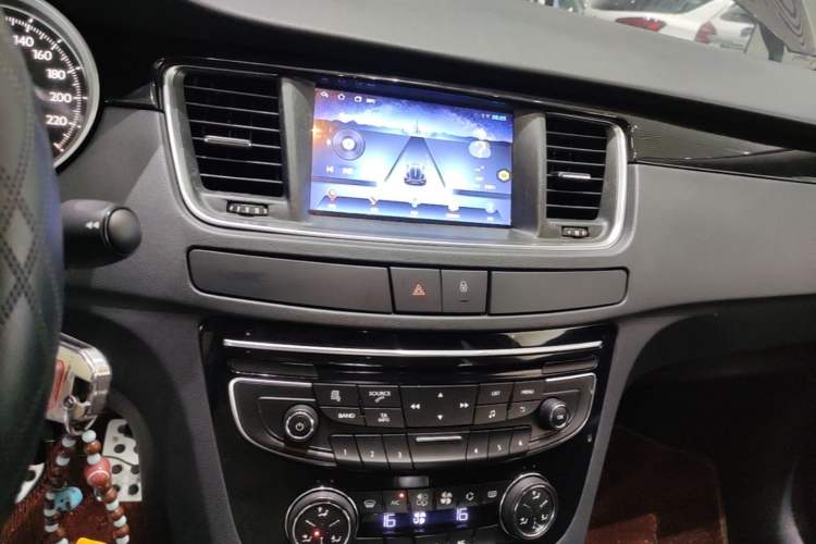 Used Peugeot 508 2015 1.6THP Automatic Zhiiyi Edition Audio And AC Panel