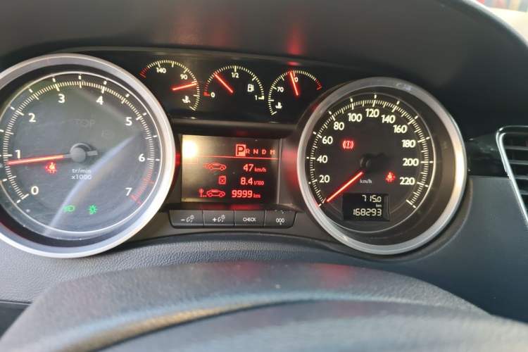 Used Peugeot 508 2015 2.0L Automatic Zhiyi Edition Instrument Cluster