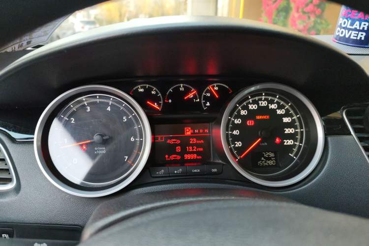 Used Peugeot 508 2015 2.0L Automatic Zhiyi Edition Instrument Cluster
