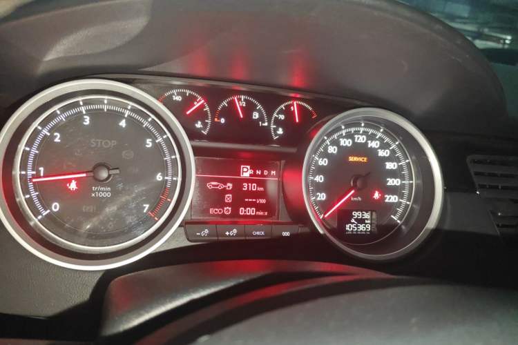 Used Peugeot 508 2015 1.6THP Automatic Prestige Edition Instrument Cluster