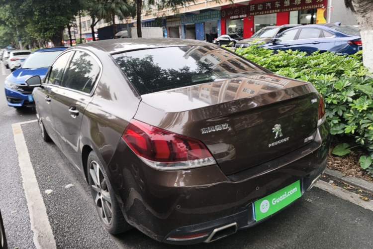 Used Peugeot 508 2015 1.8THP Automatic Prestige Edition Rear Left 45 Deg