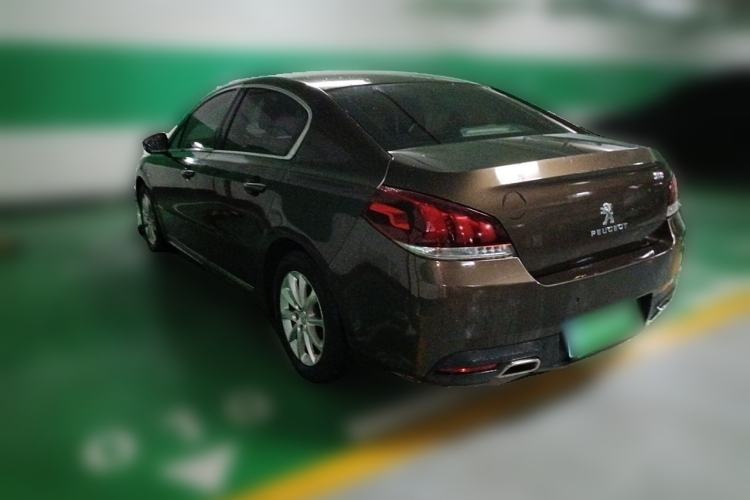 Used Peugeot 508 2015 2.0L Automatic ZhiZhen Edition Rear Left 45 Deg
