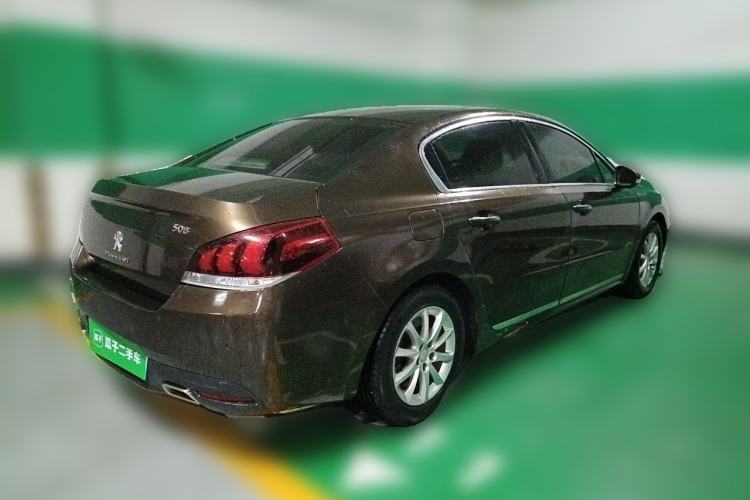 Used Peugeot 508 2015 2.0L Automatic ZhiZhen Edition Rear Right 45 Deg