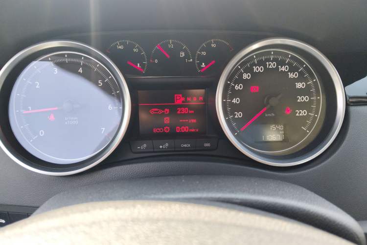 Used Peugeot 508 2015 1.6THP Automatic Zhiiyi Edition Instrument Cluster