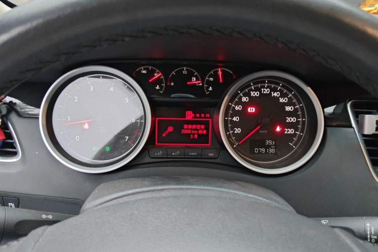 Used Peugeot 508 2015 2.0L Automatic ZhiZhen Edition Instrument Cluster