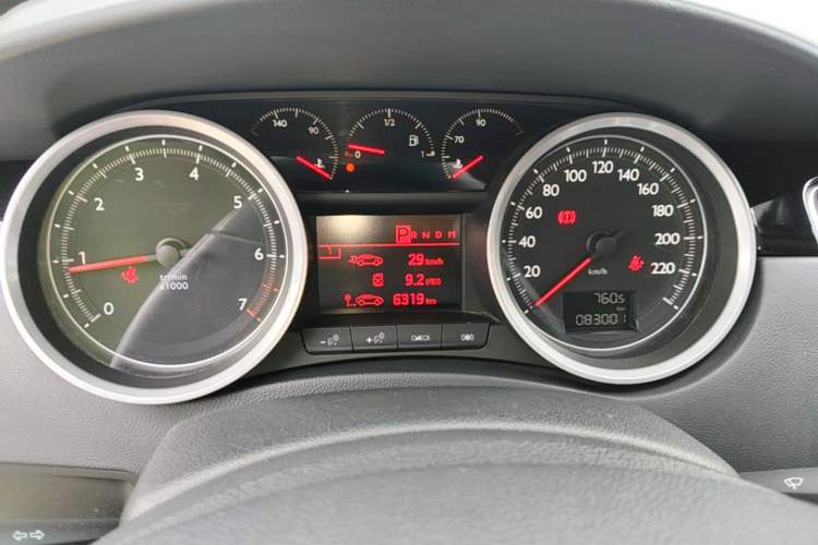 Used Peugeot 508 2015 2.0L Automatic ZhiZhen Edition Instrument Cluster