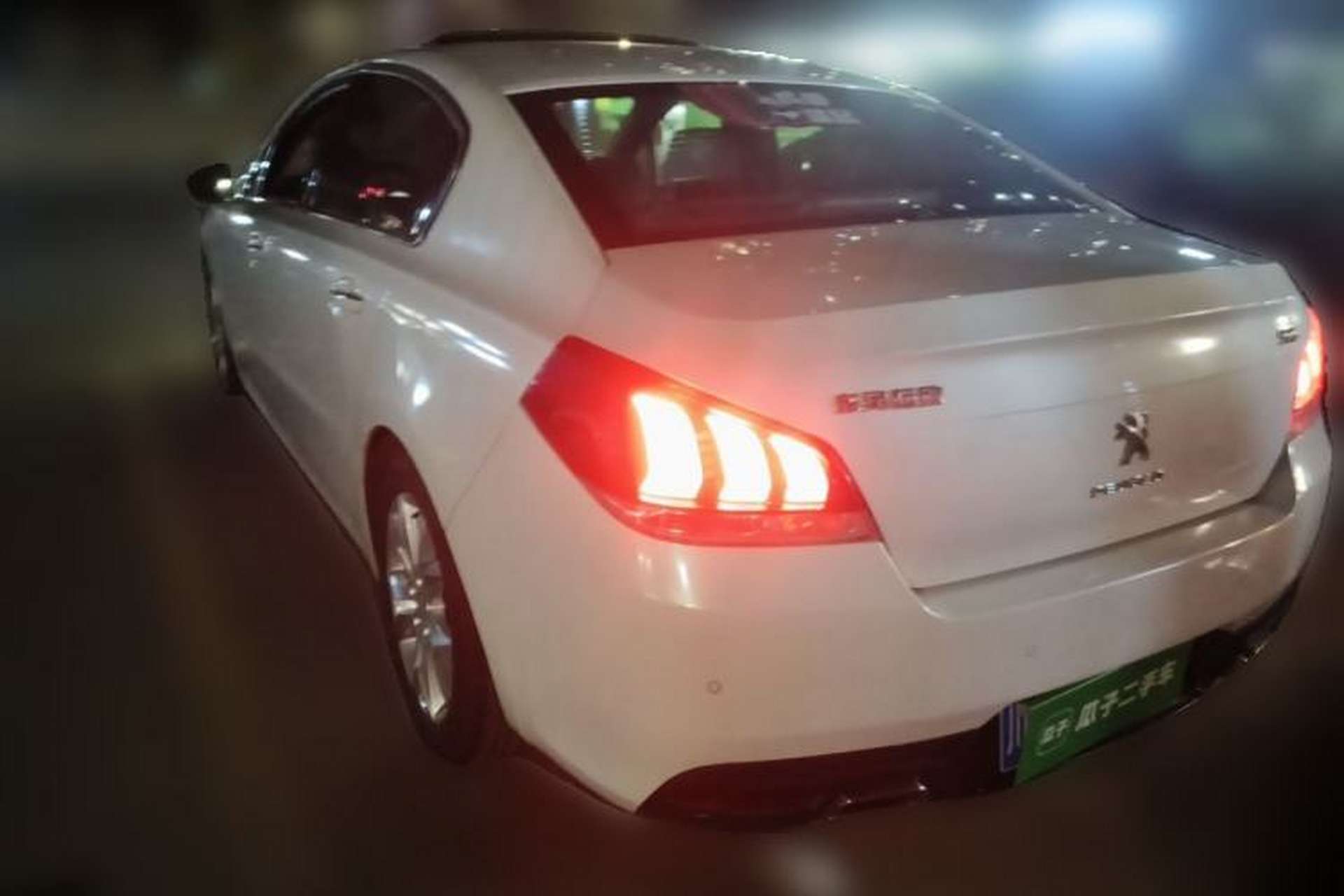 Used Peugeot 508 2015 2.0L Automatic ZhiZhen Edition Rear Left 45 Deg