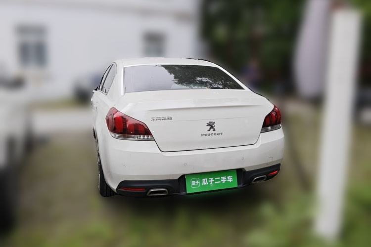 Used Peugeot 508 2015 2.0L Automatic ZhiZhen Edition Rear Left 45 Deg