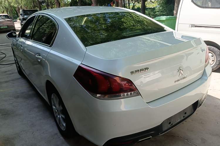 Used Peugeot 508 2015 2.0L Automatic Zhiyi Edition Rear Left 45 Deg
