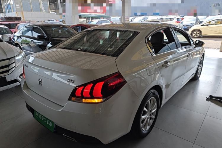 Used Peugeot 508 2015 2.0L Automatic Zhiyi Edition Rear Right 45 Deg