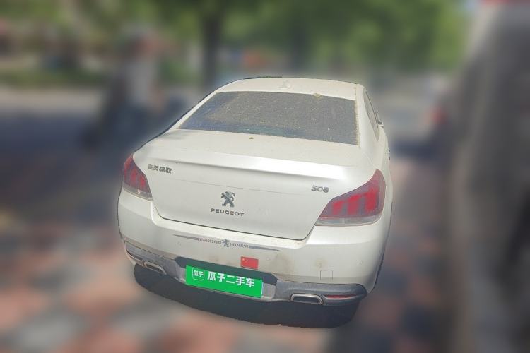 Used Peugeot 508 2015 2.0L Automatic Zhiyi Edition Rear Right 45 Deg