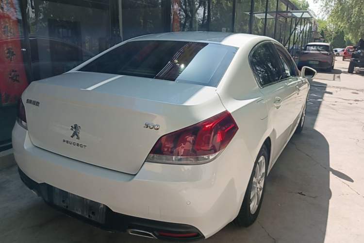 Used Peugeot 508 2015 2.0L Automatic Zhiyi Edition Rear Right 45 Deg