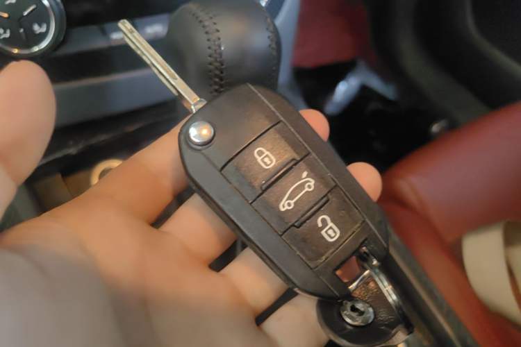 Used Peugeot 508 2015 1.6THP Automatic Zhiiyi Edition Vehicle Key
