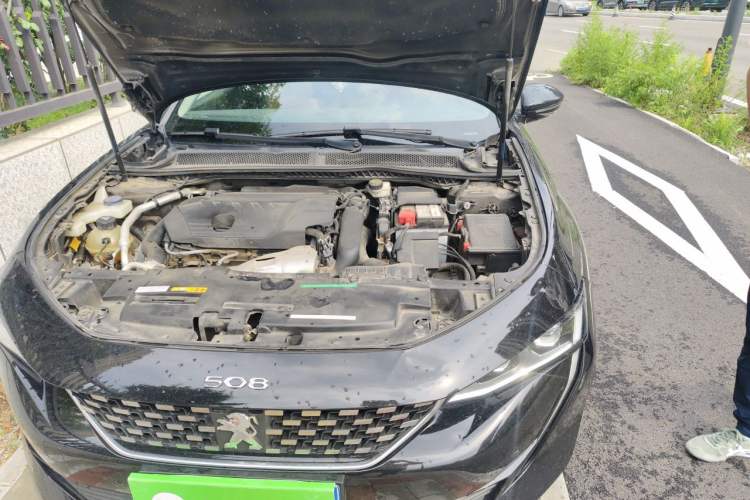 Used Peugeot 508 2019 508L 400THP PureTech X Phoenix Edition China VI Standard Engine Bay Left