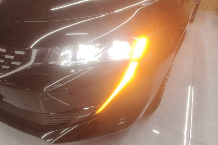 Used Peugeot 508 2019 508L 400THP PureTech Driving Control Version China VI Standard Left Front Headlight