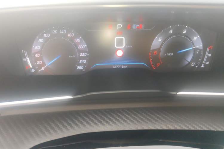 Used Peugeot 508 2019 508L 400THP PureTech X Phoenix Edition China VI Standard Odometer Close Up