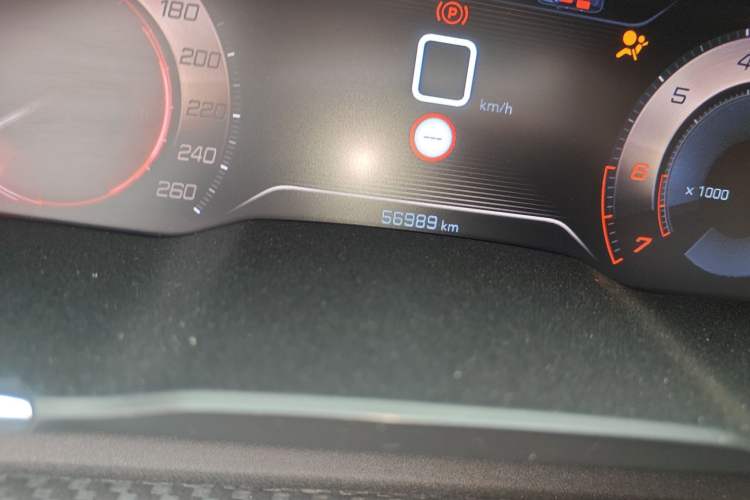 Used Peugeot 508 2019 508L 400THP PureTech Driving Control Version China VI Standard Odometer Close Up