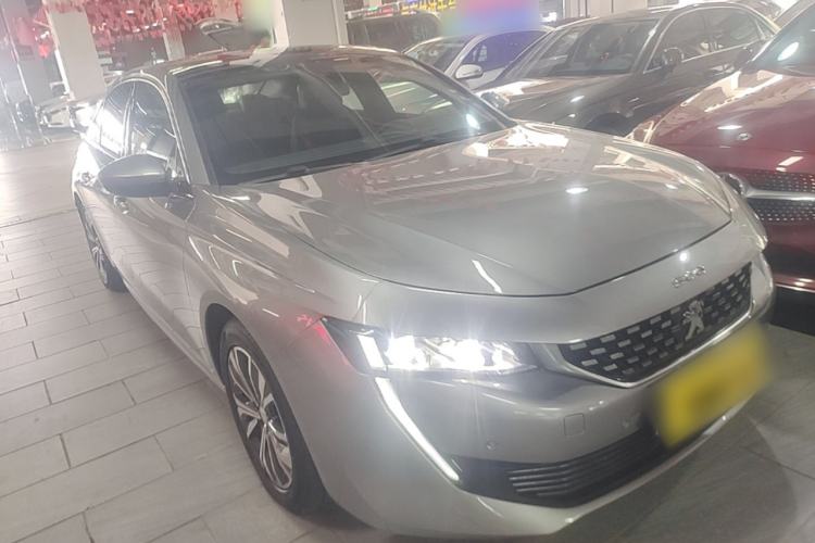Used Peugeot 508 2019 508L 400THP PureTech Driving Control Version China VI Standard Front Right 45 Deg