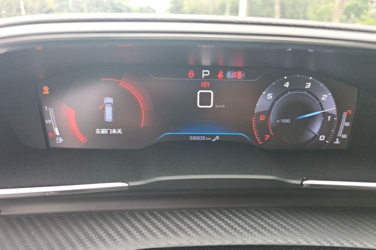 Used Peugeot 508 2019 508L 360THP PureTech Pioneer Edition China VI Standard Instrument Cluster