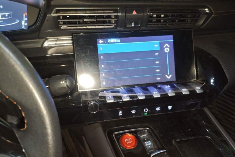 Used Peugeot 508 2019 508L 400THP PureTech Driving Control Version China VI Standard Audio And AC Panel